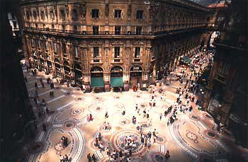 the Vittorio Emanuele gallery a perfect place to go shopping