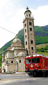 Visit Lombardy, railway line Albula Bernina