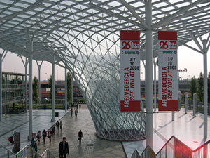 The New Fiera, in Milan, is the new exhibition center 