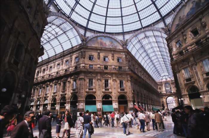 The Vittorio Emanuele Gallery, not to forget if you visit Milan