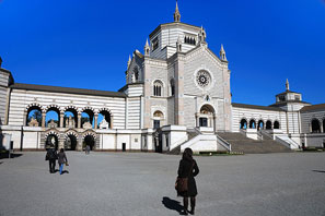 The Monumental Cemetery, the cemetery  of the most important people of Milan